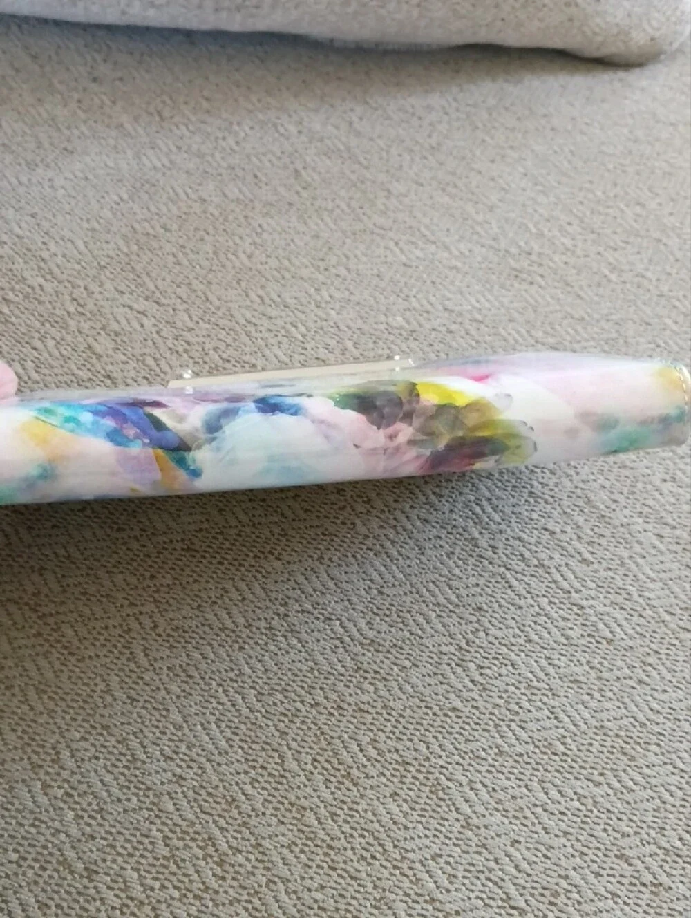 Floral Print Zip-Around Wristlet Wallet - Multicolor